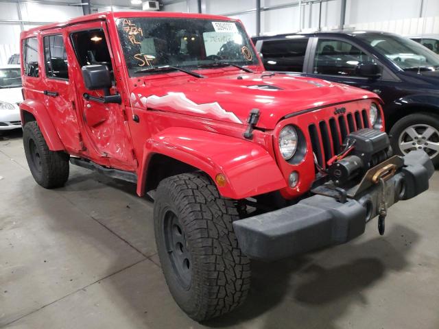 JEEP WRANGLER U 2015 مع رقم تعريف المركبة 1C4BJWEG5FL600485 - صورة من المزاد