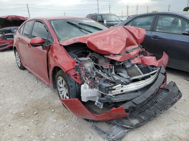 TOYOTA COR 2020 with VIN 5YFEPRAE3LP099942 - Photo from auction