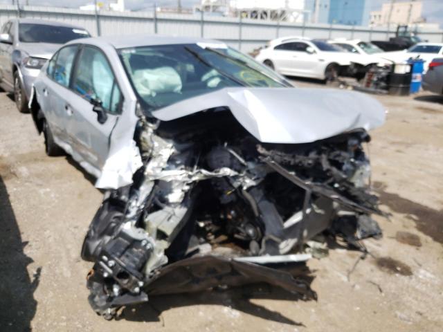 TOYOTA COROLLA LE 2021 with VIN 5YFEPMAE1MP189398 - Photo from auction
