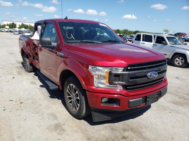 FORD F150 SUPER 2019 with VIN 1FTEW1C5XKFD41990 - Photo from auction