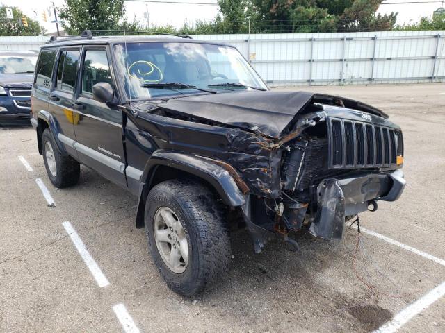 JEEP CHEROKEE S 2000 with VIN 1J4FF48S5YL217554 - Photo from auction
