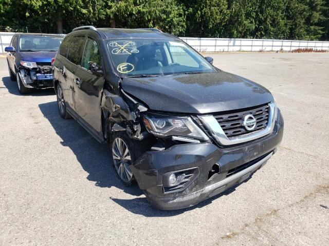NISSAN PATHFINDER 2017 with VIN 5N1DR2MMXHC635605 - Photo from auction