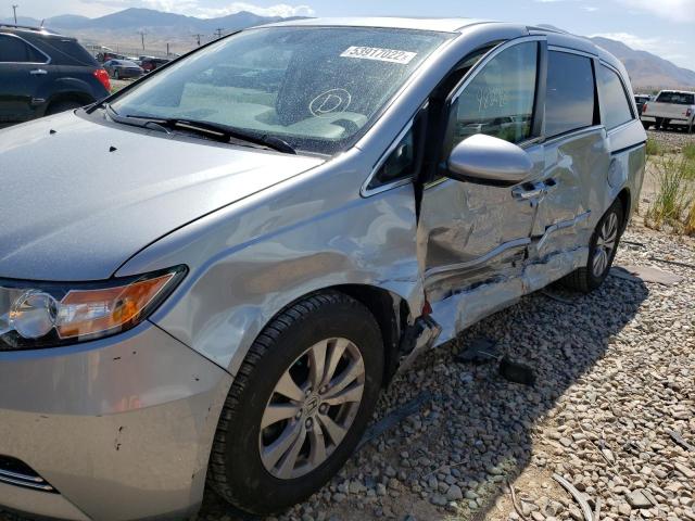 Photo 9 from auction – 2016 HONDA ODYSSEY EX with VIN 5FNRL5H64GB027637