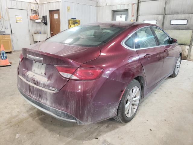 Photo 4 from auction – 2016 CHRYSLER 200 LIMITE with VIN 1C3CCCAB6GN117010