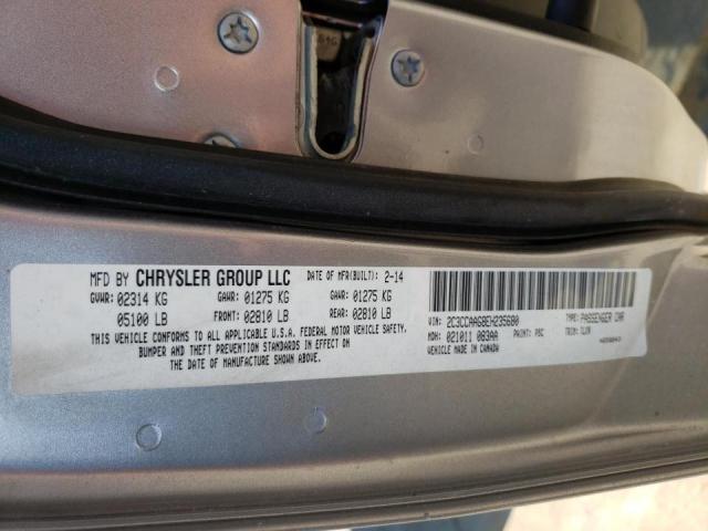 Photo 10 from auction – 2014 CHRYSLER 300 with VIN 2C3CCAAG8EH235680