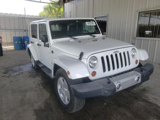 JEEP WRANGLER U 2012 with VIN 1C4BJWEG8CL209553 - Photo from auction