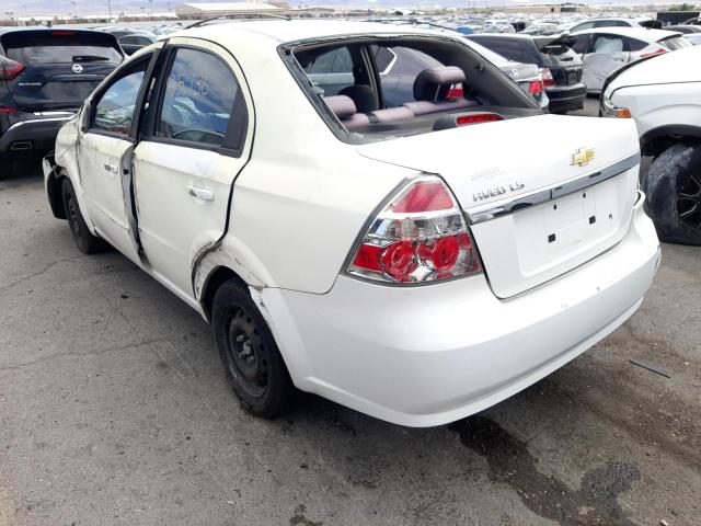 Photo 3 from auction – 2008 CHEVROLET AVEO BASE with VIN KL1TD56658B259455