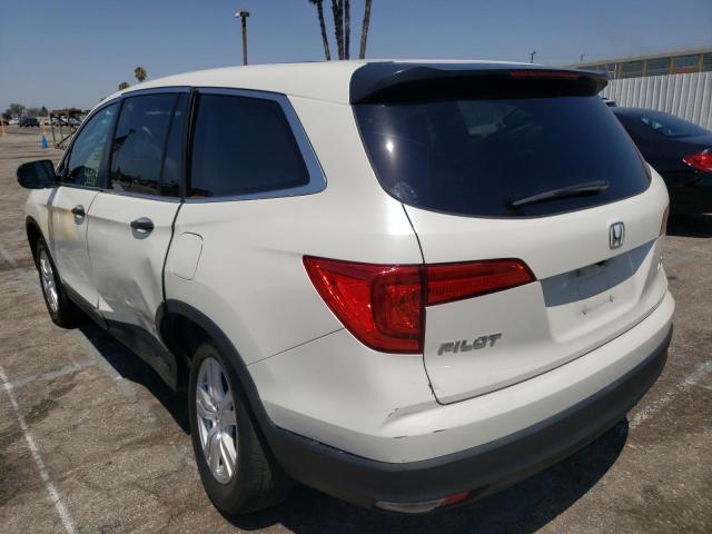 Photo 3 from auction – 2018 HONDA PILOT LX with VIN 5FNYF6H14JB051912