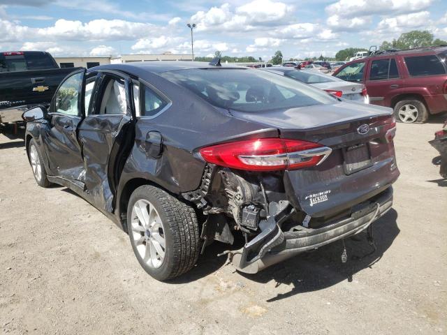Photo 3 from auction – 2020 FORD FUSION SE with VIN 3FA6P0LU0LR231902