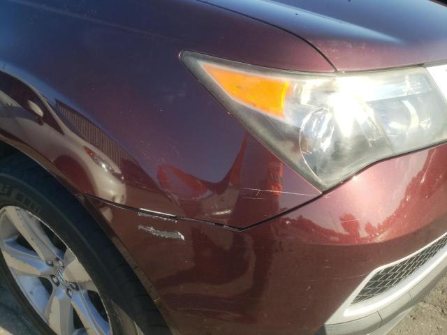 Photo 9 from auction – 2010 ACURA MDX with VIN 2HNYD2H28AH506773
