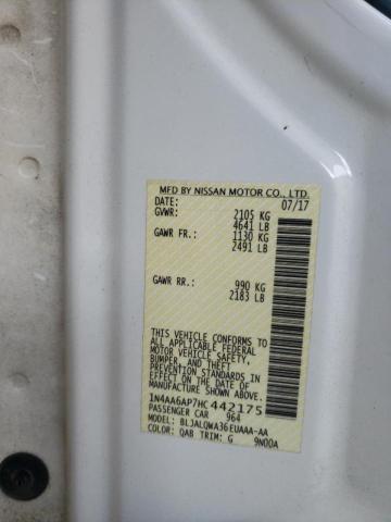 Photo 10 from auction – 2017 NISSAN MAXIMA 3.5 with VIN 1N4AA6AP7HC442175