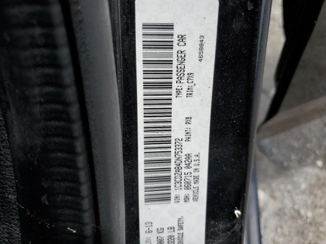 Photo 10 from auction – 2013 DODGE AVENGER SE with VIN 1C3CDZAB4DN753372