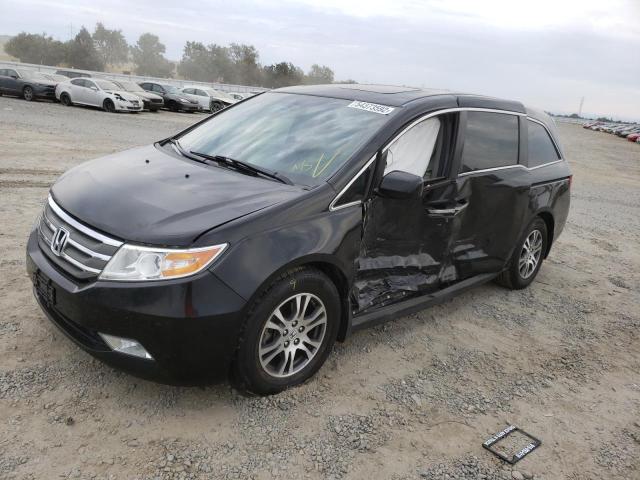 Photo 9 from auction – 2013 HONDA ODYSSEY EX with VIN 5FNRL5H61DB014579
