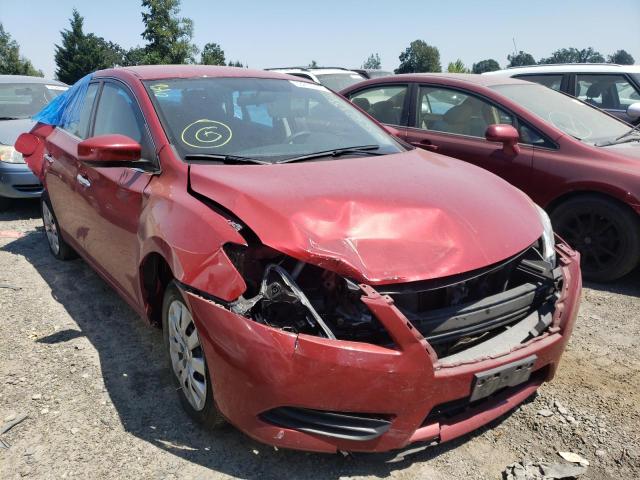 NISSAN SENTRA 2013 with VIN 3N1AB7AP4DL788957 - Photo from auction