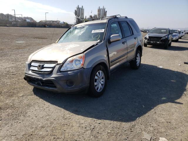 Photo 2 from auction – 2006 HONDA CR-V EX with VIN JHLRD78896C005044