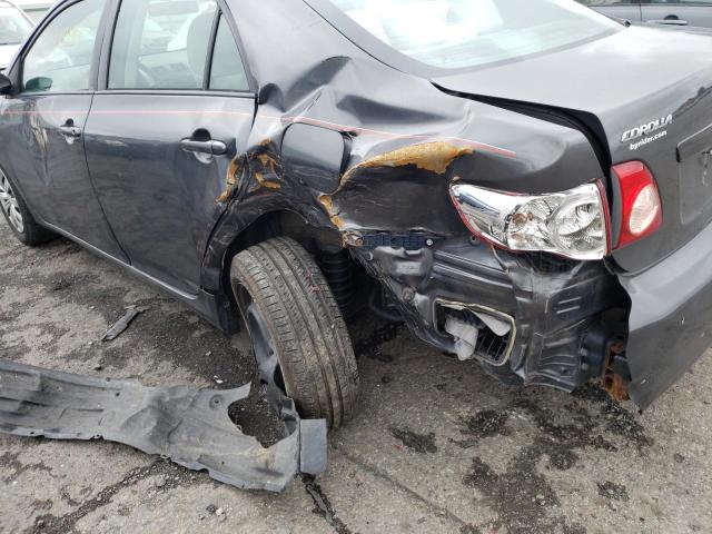 Photo 9 from auction – 2010 TOYOTA COROLLA BA with VIN 2T1BU4EE3AC379012