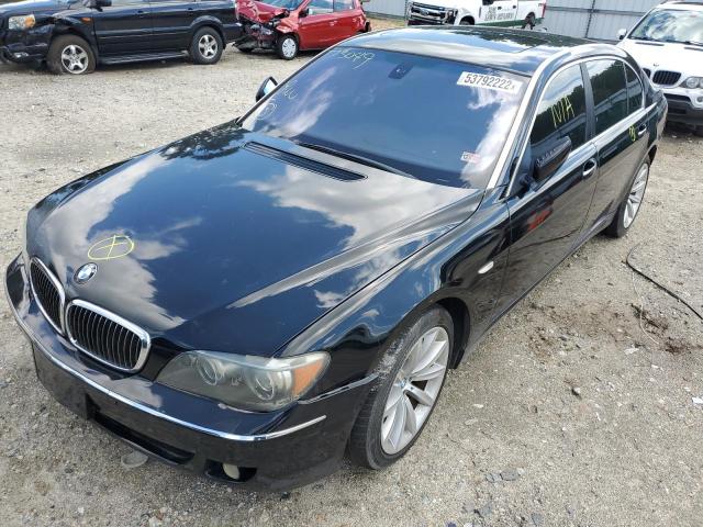 Photo 2 from auction – 2007 BMW 750 with VIN WBAHN83547DT73049