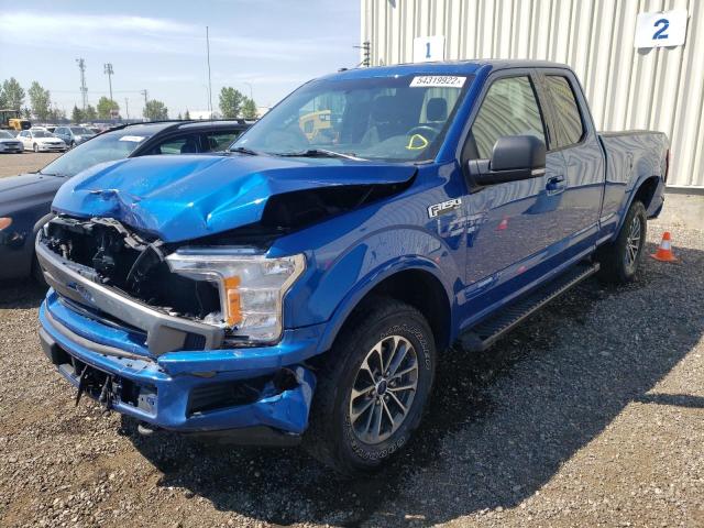 Photo 2 from auction – 2018 FORD F150 SUPER with VIN 1FTEX1EP1JKE33085