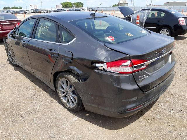 Photo 3 from auction – 2017 FORD FUSION SE with VIN 3FA6P0H76HR370412