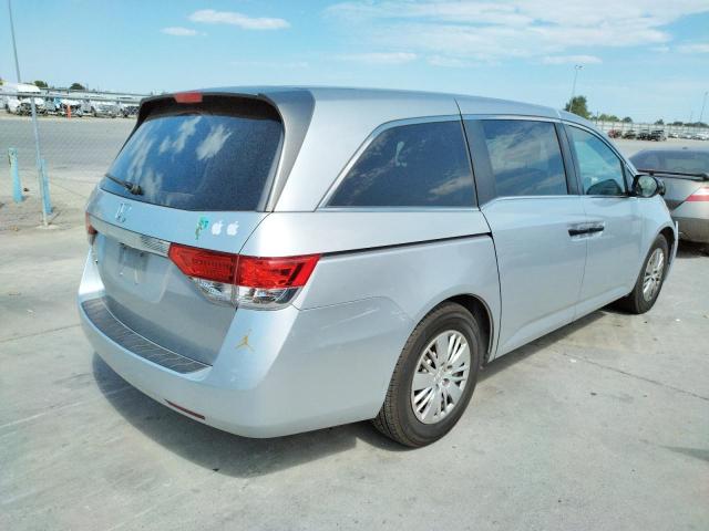 Photo 4 from auction – 2014 HONDA ODYSSEY LX with VIN 5FNRL5H25EB087100