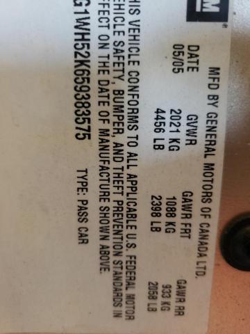 Photo 10 from auction – 2005 CHEVROLET IMPALA LS with VIN 2G1WH52K659383575