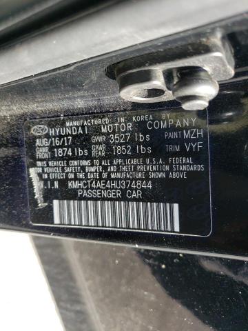 Photo 10 from auction – 2017 HYUNDAI ACCENT SE with VIN KMHCT4AE4HU374844