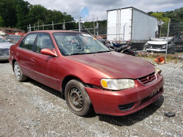 TOYOTA COROLLA CE 2001 with VIN 2T1BR12E81C461421 - Photo from auction
