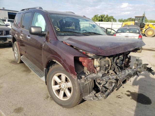 NISSAN ARMADA SV 2015 with VIN 5N1AA0NC7FN607220 - Photo from auction