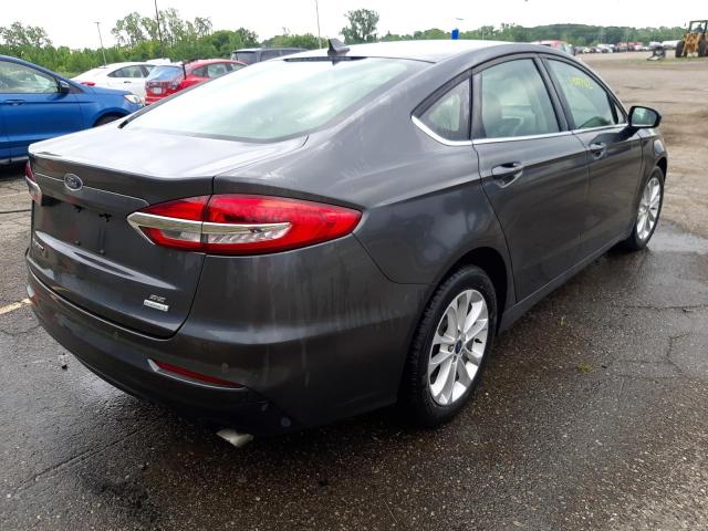 Photo 4 from auction – 2020 FORD FUSION SE with VIN 3FA6P0HDXLR110089