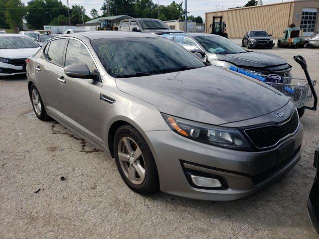 KIA OPTIMA LX 2015 with VIN 5XXGM4A76FG372052 - Photo from auction