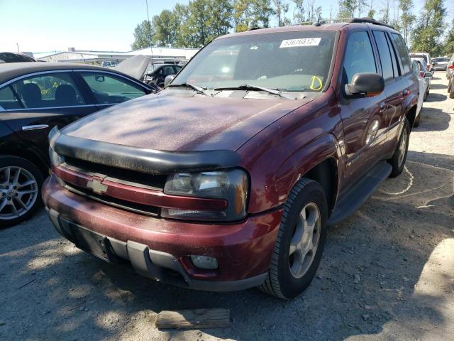 Photo 2 from auction – 2004 CHEVROLET TRAILBLAZE with VIN 1GNDT13S442275190