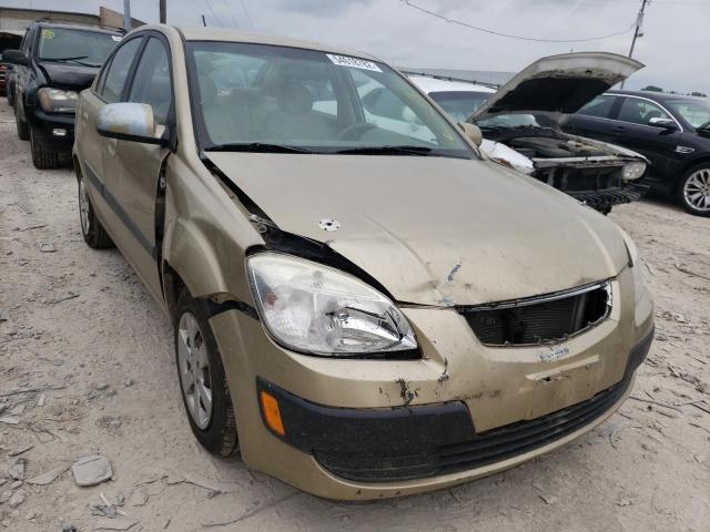 KIA RIO BASE 2009 with VIN KNADE223696500421 - Photo from auction
