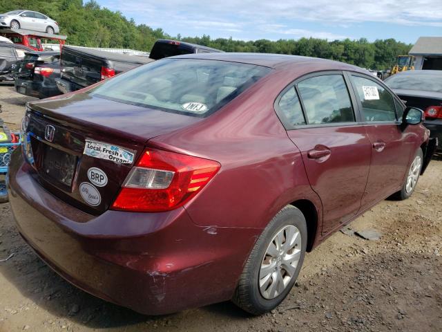 Photo 4 from auction – 2012 HONDA CIVIC LX with VIN 2HGFB2F58CH584281