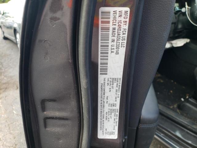 Photo 10 from auction – 2020 DODGE DURANGO SX with VIN 1C4RDJAG5LC330149
