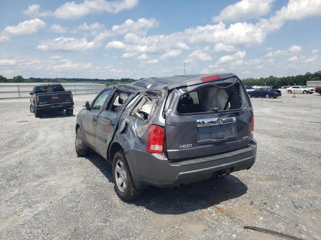 Photo 3 from auction – 2011 HONDA PILOT LX with VIN 5FNYF4H28BB101497