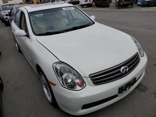 INFINITI G35 2005 with VIN JNKCV51E65M204631 - Photo from auction