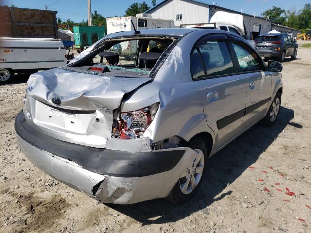 Photo 4 from auction – 2008 KIA RIO BASE with VIN KNADE123986384902