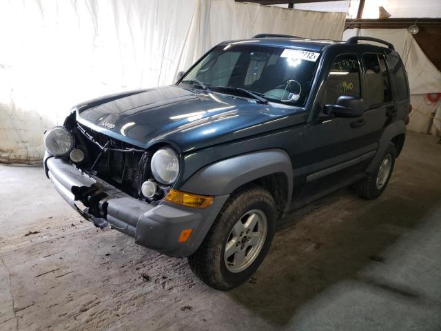 Photo 2 from auction – 2005 JEEP LIBERTY SP with VIN 1J4GL48K95W700911