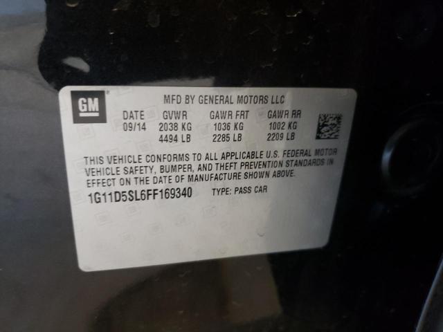 Photo 10 from auction – 2015 CHEVROLET MALIBU 2LT with VIN 1G11D5SL6FF169340