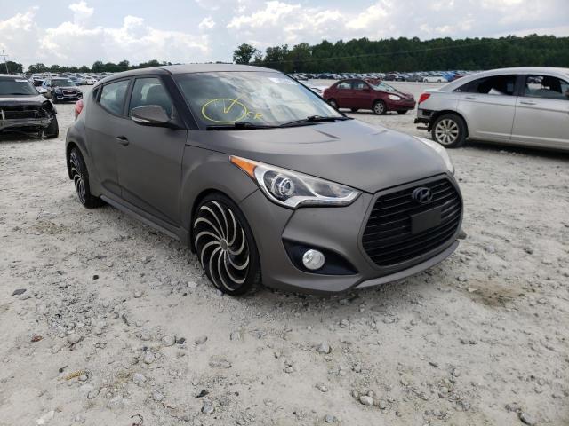 HYUNDAI VELOSTER T 2015 with VIN KMHTC6AE8FU221022 - Photo from auction