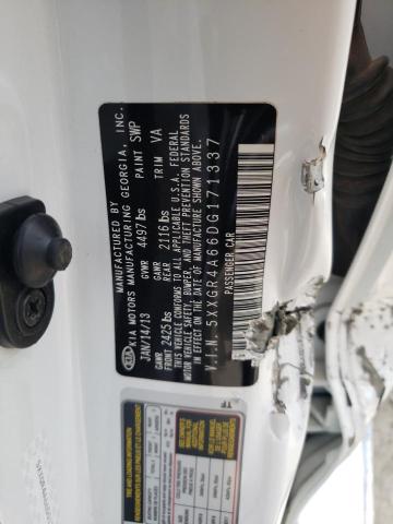 Photo 10 from auction – 2013 KIA OPTIMA SX with VIN 5XXGR4A66DG171337