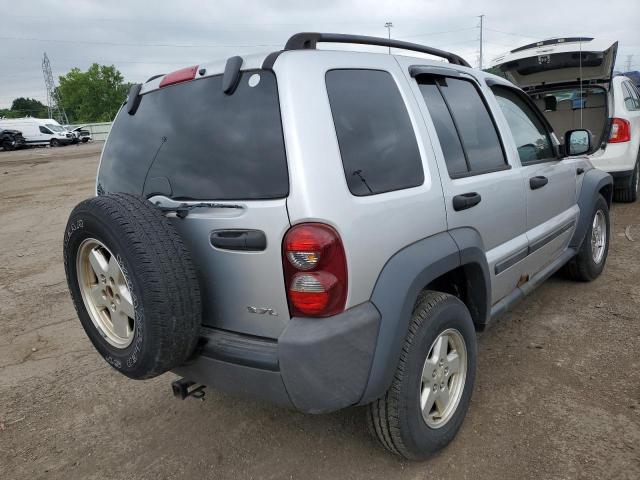 Photo 4 from auction – 2007 JEEP LIBERTY SP with VIN 1J4GL48K57W694849