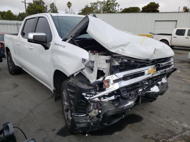 CHEVROLET SILVERADO 2021 with VIN 1GCPWCED4MZ255424 - Photo from auction