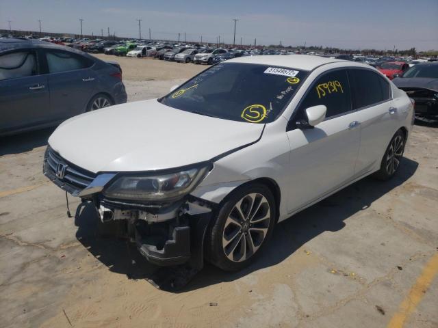 Photo 2 from auction – 2014 HONDA ACCORD SPO with VIN 1HGCR2F53EA229308