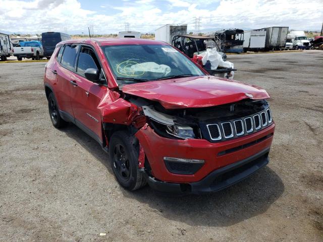 JEEP COMPASS SP 2018 with VIN 3C4NJCAB3JT286628 - Photo from auction