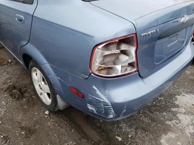 Photo 9 from auction – 2006 CHEVROLET AVEO LT with VIN KL1TG56636B529092