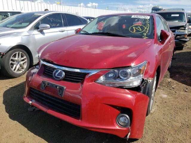 Photo 2 from auction – 2013 LEXUS CT 200 with VIN JTHKD5BH0D2167271