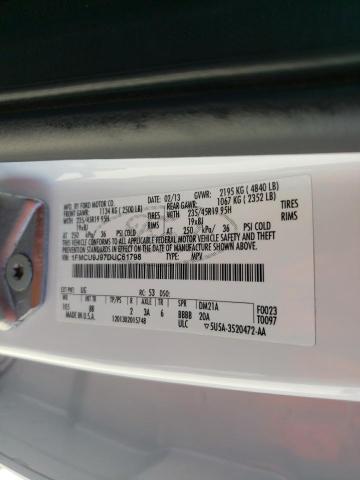 Фото 10 с аукциона – 2013 FORD ESCAPE TIT с VIN 1FMCU9J97DUC61798