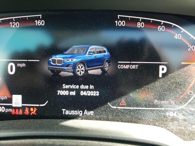 Photo 8 from auction – 2021 BMW X7 XDRIVE4 with VIN 5UXCW2C07M9E36432