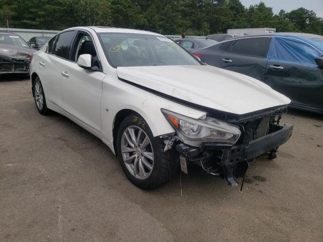 INFINITI Q50 BASE 2015 with VIN JN1BV7AR2FM393732 - Photo from auction